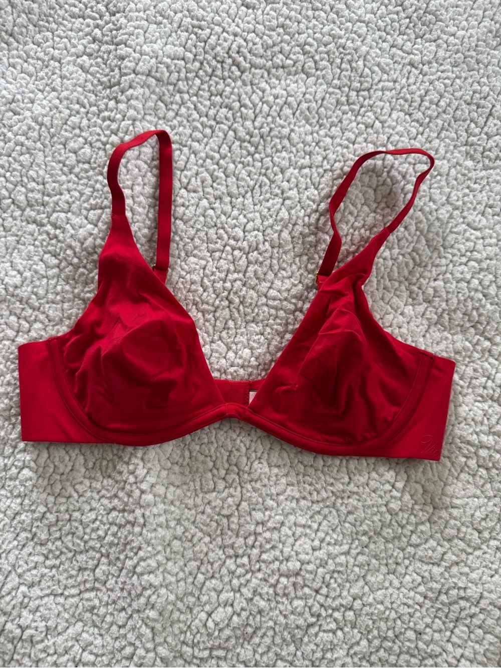 Victoria's Secret Red Underwire Bra